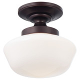 1 Light 12 Inch Wide Semi Flush Mount by Minka Lavery - 2255