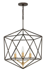 Astrid 3 Light Small Chandelier by Hinkley - 3023