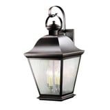 Mount Vernon 4 Light Outdoor Wall Lantern by Kichler - 9704