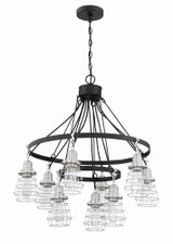 Thatcher 9 Light Large 2 Tier Chandelier by Craftmade - 50629-3130