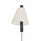 Ellen 1 Light Wall Sconce 15.5 Inch Tall by Mitzi - HL636201-AGB/WCA