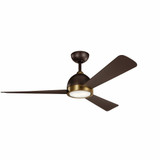 Incus Ceiling Fan with Light Kit 56 inches wide by Kichler  - 300270