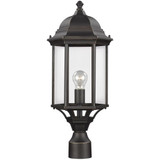 Sevier One Light Outdoor Post Lantern 9.38 Inch by 22.13 Inch by Generation - 8238701