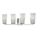 Upton 4 Light Bath Vanity 8.75 x 26.25 Inch by Hudson Valley - 1804