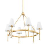 Janelle 6 Light Large Chandelier by Mitzi - H630806-AGB