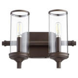 Collins 2 Light Vanity Light by Quorum - 5044-2