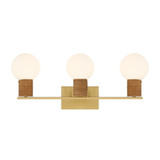 Jarrell 3 Light Bath Vanity 10 Inch Tall and 24 Inch Wide by Savoy House - 8-4081-3