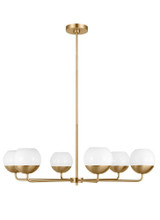 Alvin 6 Light Oversized Chandelier by Visual Comfort Studio - 3168106
