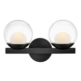Sunni 10W 2 LED Small Bath Vanity 9 Inch Tall and 15 Inch Wide by Hinkley - 57442