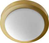 Contempo 2 Light 11 Inch Wide Flush Mount by Quorum - 3505-11