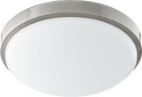 15W 1 LED 11.5 Inch Wide Round Flush Mount by Quorum - 902-11