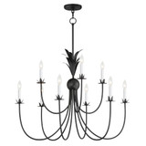 Paloma 9 Light Oversized Chandelier by Maxim - 2889