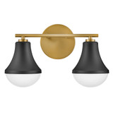 Haddie 2 Light Vanity Light by Lark - 85512
