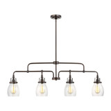 Belton 4 Light Island Mini Pendant by Generation - 6614504