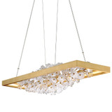 Jasmine 118W 1 LED Large Linear Pendant by Corbett - 268-51-GL