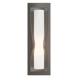Dune 1 Light Contemporary Wall Sconce 15.6 Inch Tall by Hubbardton Forge - 204790HF