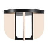 Anders 20W LED Semi Flush Mount 11.5 Inch Tall and 16.63 Inch Wide by Alora - SF336816