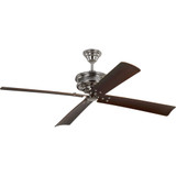 Subway 4 Blade Ceiling Fan 16.1 Inch Tall and 56 Inch Wide by VC Fan - 4SBWR56