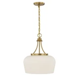 Octave 3 Light Pendant 18 Inch Tall and 15 Inch Wide by Savoy House - 7-6034-3