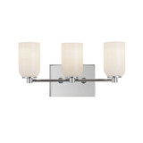Nola 3 Light Bath Vanity 9.13 Inch Tall and 17.63 Inch Wide by Kuzco - VL57718