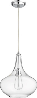 Filament 1 Light Medium Pendant by Quorum - 8004