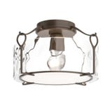 Bow 1 Light 13.2 Inch Wide Semi Flush Mount by Hubbardton Forge - 121142