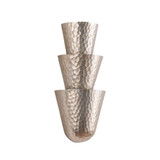 Bucharest 3 Light Wall Sconce 18 Inch Tall and 8.25 Inch Wide by Corbett - 508-03