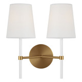 Kate Spade New York 2 Wall Sconce 12.88 Inch Tall by Visual Comfort Studio - KSW1102