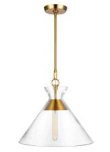 Atlantic 1 Light Large Pendant by Visual Comfort Studio - CP1031