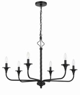 Jolenne 6 Light Large Chandelier by Craftmade - 57026