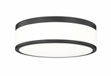 Ballord 24W 1 LED 12 Inch Wide Flush Mount by Z-Lite - 1012F12