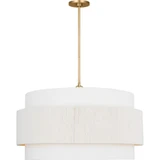 Belaro 6 Light Pendant 18.38 Inch and 30 Inch Wide by Visual Comfort Studio - EP1196