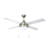 Quattro Ceiling Fan with Light Kit 15 Inch Tall and 52 Inch Wide by Maxim - 88794
