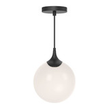 Nouveau 1 Light Small Pendant by Alora - PD505108
