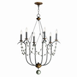 Formosa 6 Light Large Chandelier by Maxim - 20486