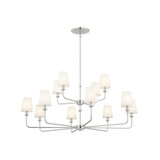 Pallas 12 Light Oversized Chandelier by Kichler - 52518