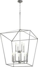 Gabriel 12 Light Large 2 Tier Pendant by Quorum - 604-12