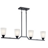 Skagos 4 Light Modern Linear Chandelier by Kichler - 52233