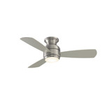 Level 3 Blade Flush Ceiling Fan with Light Kit 44 Inch Wide Fanimation - LP8347