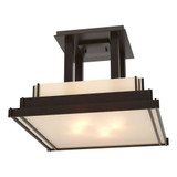 Steppe 4 Light Large Mission Semi Flush Mount by Hubbardton Forge - 123715HF
