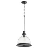 1 Light Medium Pendant 13.25 Inch Tall by Quorum - 6193-12