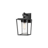 Sheridan 1 Light Seedy Glass Outdoor Wall Lantern 13 Inch Tall by Z Lite - 594S-BK