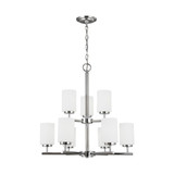 Oslo 9 Light Medium Chandelier by Generation Lighting 31162 - 31162
