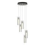 Exos Glass 5 Light Medium Pendant by Hubbardton Forge - 131124H