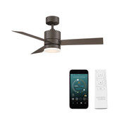 Axis 44 Inch 3 Blade Ceiling Fan and Light Kit 15 Inch High by Modern Forms - FR-W1803-4415