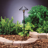 3W 3 LED Center Mount Path Light 22.25 x 6 inches by Kichler  - 15826