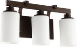 Lancaster 3 Light Vanity Light by Quorum - 5207-3