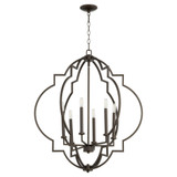 Dublin 6 Light Large Pendant by Quorum - 6842-6