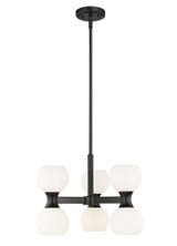 Artemis 6 Light Chandelier 12.75 x 18 Inches Wide by Z-Lite - 494-6