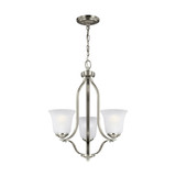 Emmons 3 Light Small Chandelier by Generation Lighting - 3139003